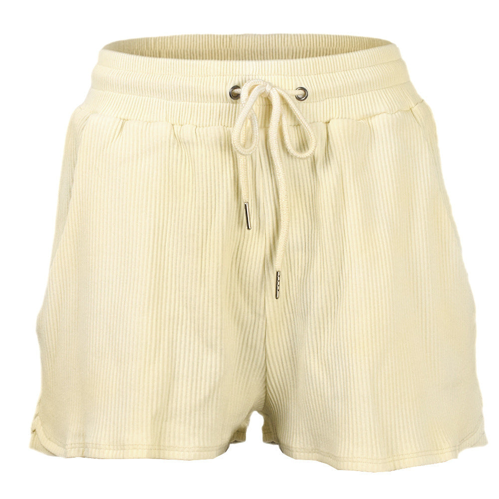 Europe et États-Unis Automne Hiver Femme Décontracté Mode Shorts Sport Course Fitness Shorts Femme