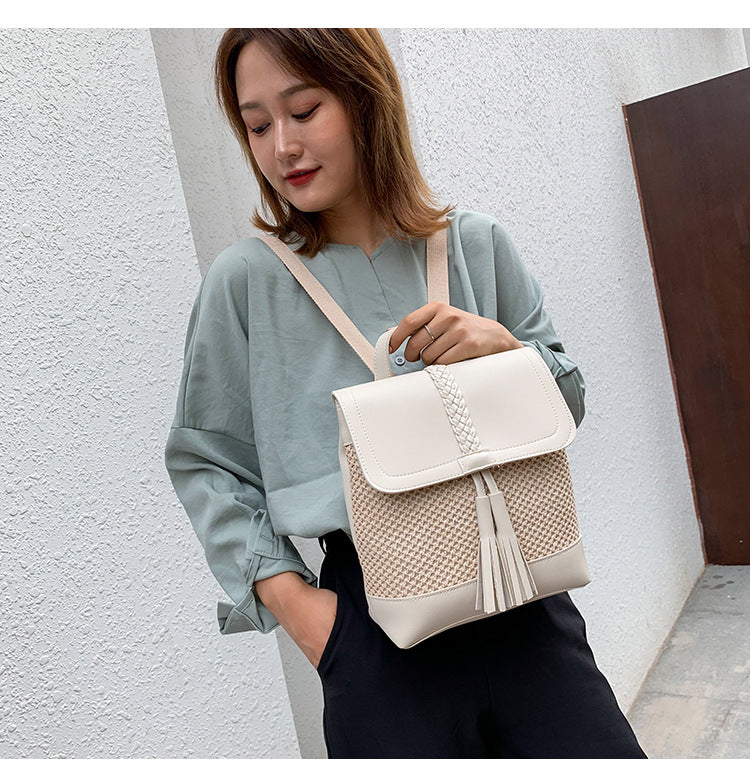 Sac tissé en paille pour femme Sac tissé mode