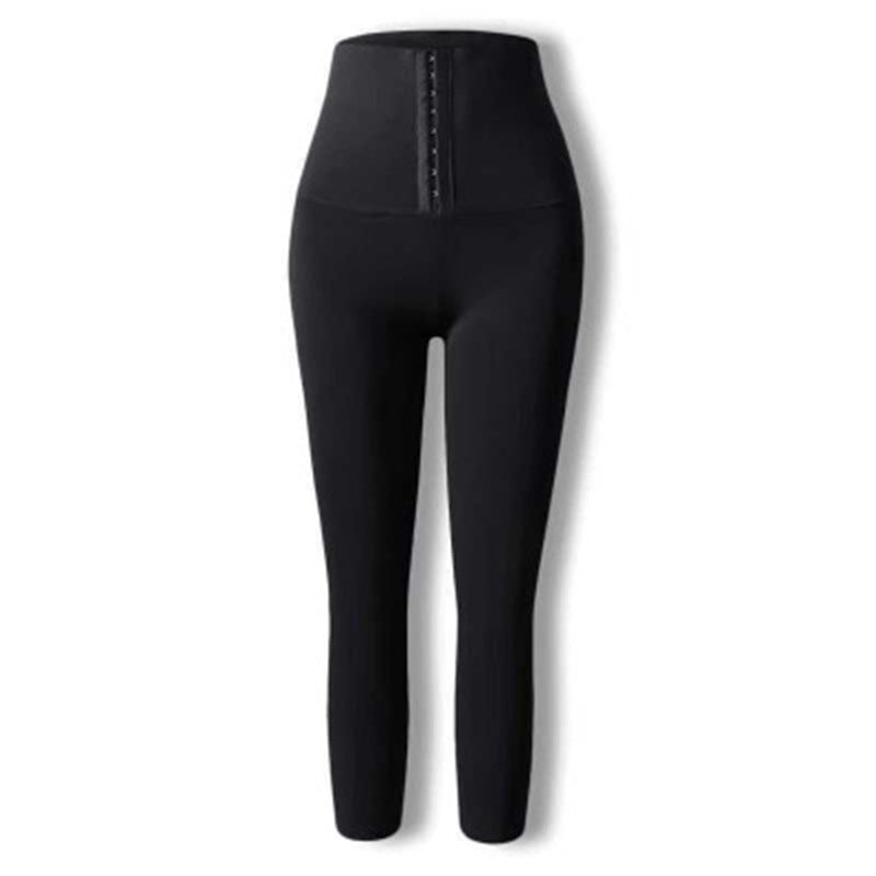 Culotte gainante taille haute contrôle du ventre, rehausseur de fesses, body shaper amincissant, pantalon de sudation, pour femme, fitness et entraînement