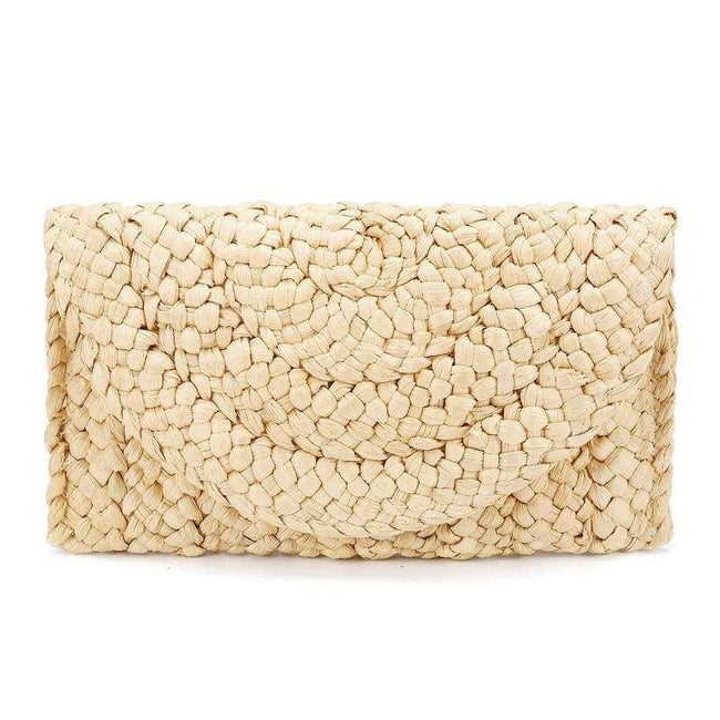 Pochette en cosse de maïs tressée de loisirs Hover Image