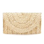 Pochette en cosse de maïs tressée de loisirs