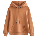 Wixra Hiver Nouveaux Sweat-shirts Oversize Femme Haut de Gamme Coton Lourd Basique Survêtements Unisexe Homme Ensemble Polaire Chaud
