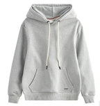 Wixra Hiver Nouveaux Sweat-shirts Oversize Femme Haut de Gamme Coton Lourd Basique Survêtements Unisexe Homme Ensemble Polaire Chaud