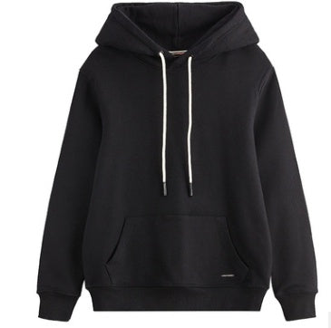 Wixra Hiver Nouveaux Sweat-shirts Oversize Femme Haut de Gamme Coton Lourd Basique Survêtements Unisexe Homme Ensemble Polaire Chaud