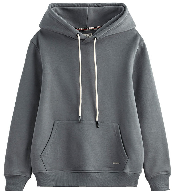Wixra Hiver Nouveaux Sweat-shirts Oversize Femme Haut de Gamme Coton Lourd Basique Survêtements Unisexe Homme Ensemble Polaire Chaud