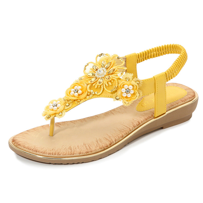Sandales élastiques pour femmes