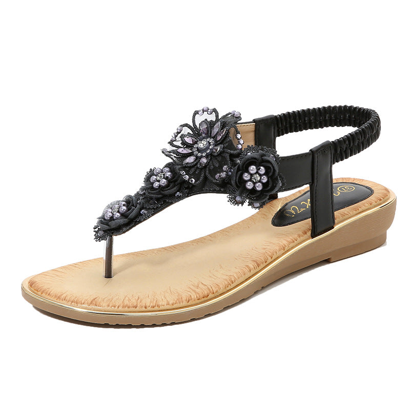 Sandales élastiques pour femmes