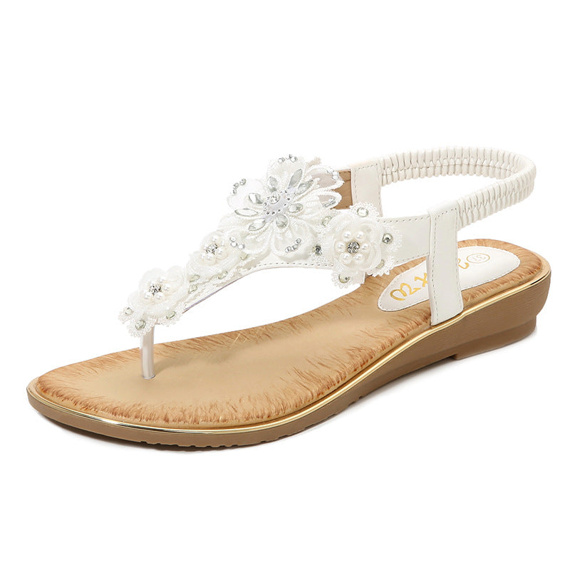 Sandales élastiques pour femmes