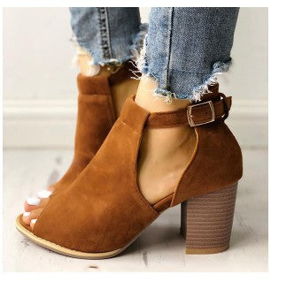 Sandales compensées super hautes à bout ouvert pour femmes Hover Image
