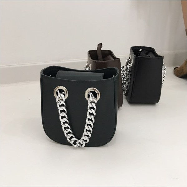 Sac à bandoulière en cuir PU pour femme, petit sac à main mini-bandoulière de couleur unie