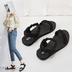 Sandales de sport femme à semelle souple, style fée, très tendance