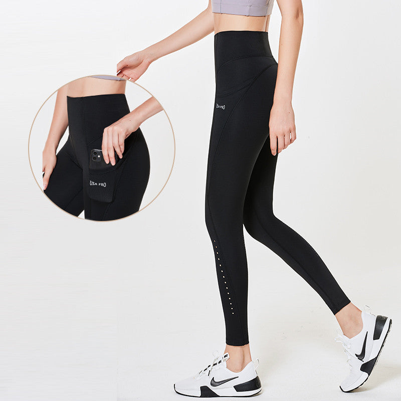 Pantalon de yoga, pantalon de fitness extensible pour femme