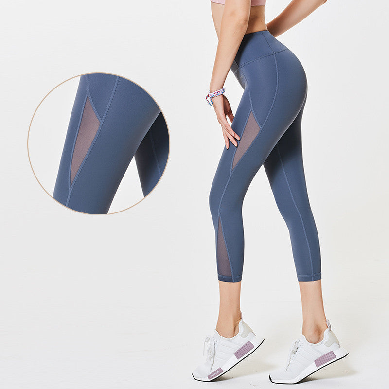 Pantalon de yoga, pantalon de fitness extensible pour femme