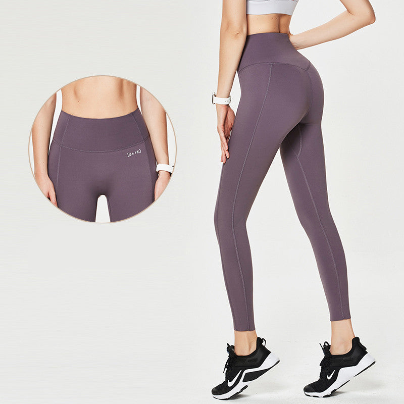 Pantalon de yoga, pantalon de fitness extensible pour femme