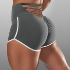 Short de sport d'été uni pour femme