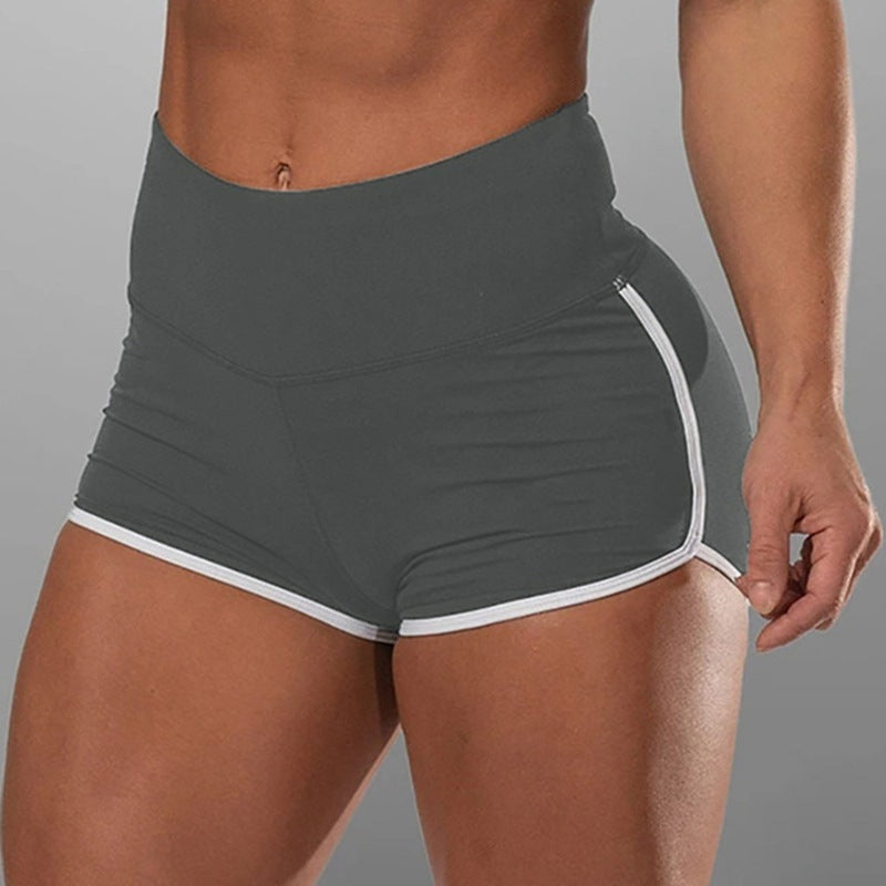 Short de sport d'été uni pour femme