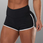 Short de sport d'été uni pour femme