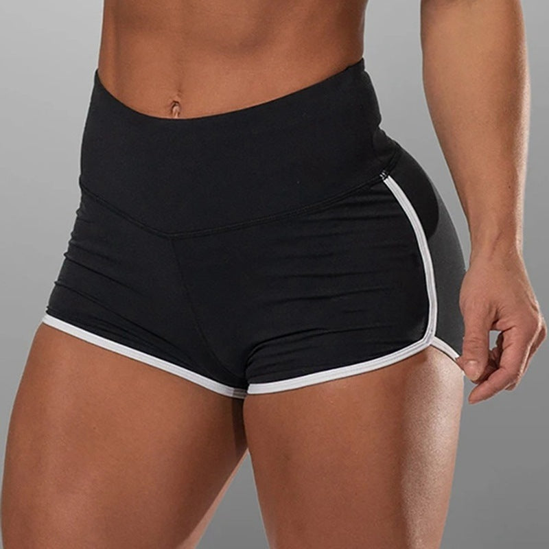 Short de sport d'été uni pour femme