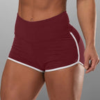 Short de sport d'été uni pour femme