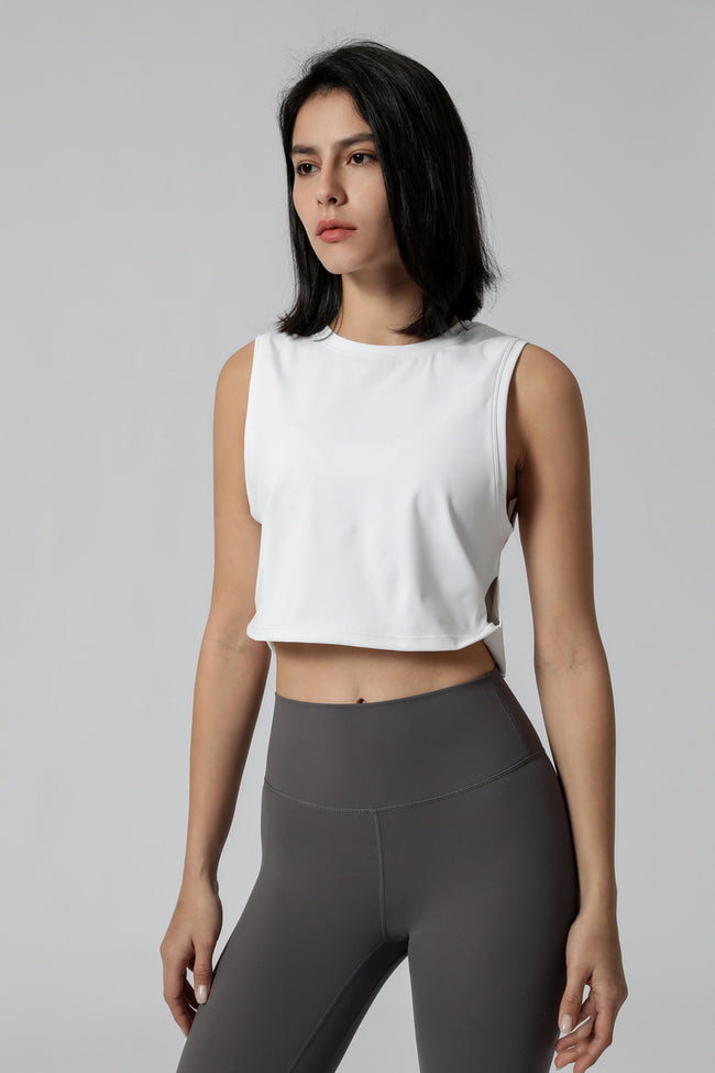 Débardeur de yoga pour femmes Europe et Amérique Gilet de fitness ample pour femmes sans coussinet de poitrine Hover Image