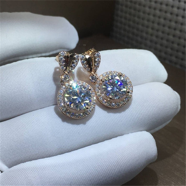Earings Women Ring Bohemian Dangle Round Main Image