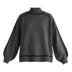Tricot Pull décontracté Femme tendance urbaine