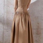 Robe couleur café tendance