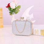 Sac à main pour femmes Sacs de soirée pour fête Nouveau sac à bandoulière à chaîne pour femmes Sac à main de luxe doré pour femmes Sac messager