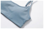 Soutien-gorge de yoga sans couture dos nu pour femme