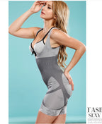 Gaine amincissante femme sous-vêtement body gainant ventre plat sous la poitrine