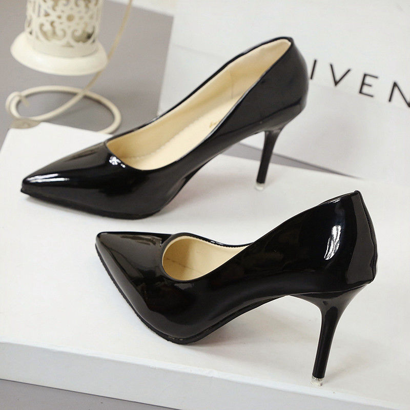 Escarpins à talons aiguilles pointus pour femmes