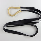 Ceinture Vachette avec boucle pour femme, costume cool