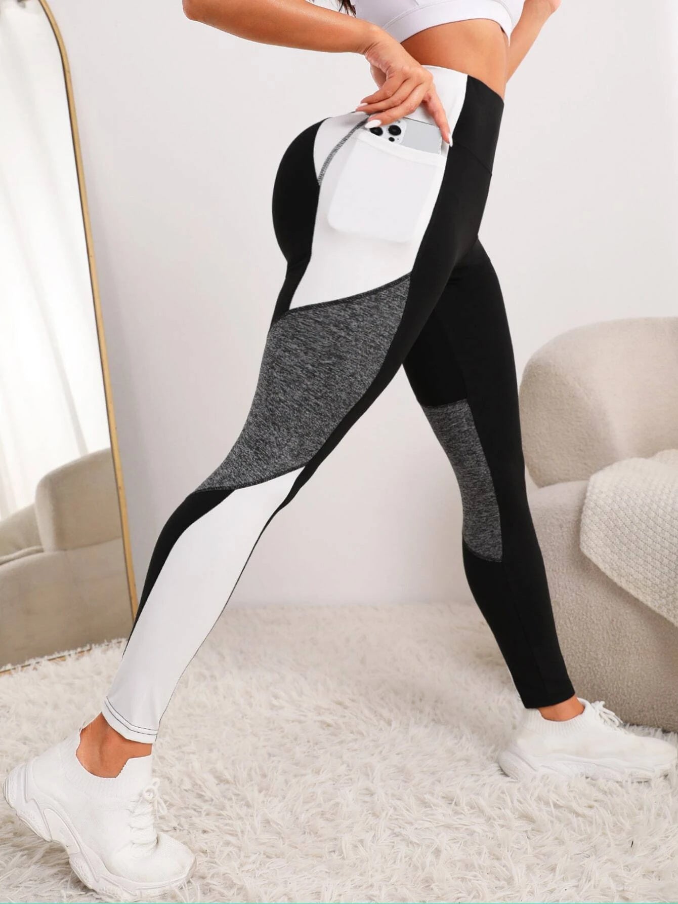 Yoga Pants de course pour femmes à coutures européennes et américaines