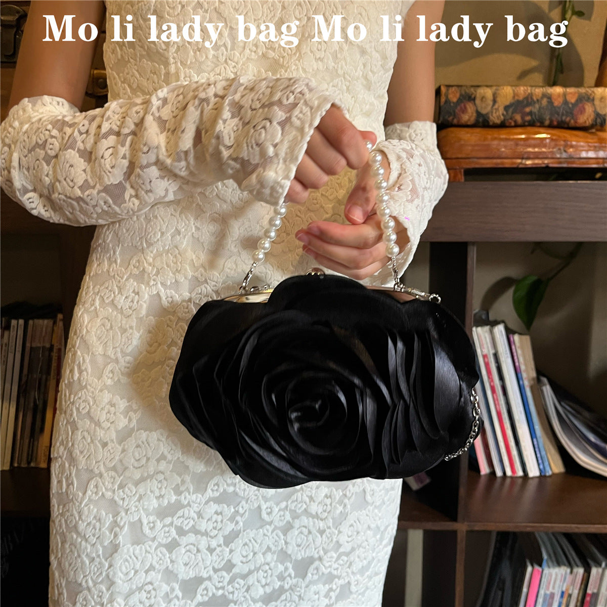 Nouveau sac de soirée rétro chinois, pochette fleurie pour femme