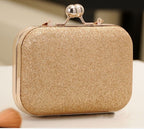 Sac à main pour femmes Sacs de soirée pour fête Nouveau sac à bandoulière à chaîne pour femmes Sac à main de luxe doré pour femmes Sac messager