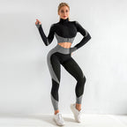 Ensemble de yoga pour femme, tenue de sport pour la gym