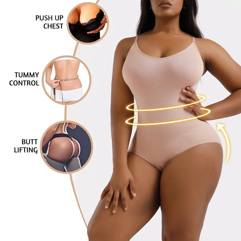 Gaine Amincissante Sculptante Invisible Femme, Corset Minceur, Remonte-fesses, Lingerie Sculptante