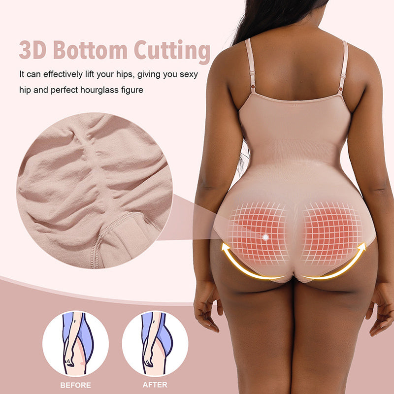 Gaine Amincissante Sculptante Invisible Femme, Corset Minceur, Remonte-fesses, Lingerie Sculptante