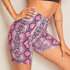 Short de yoga taille haute moulant pour femmes