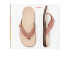 Sandales nu-pieds plates décontractées pour femme