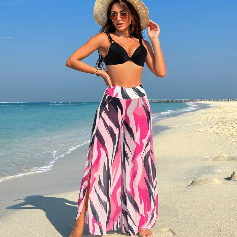 Maillot de bain bikini trois pièces pour femme