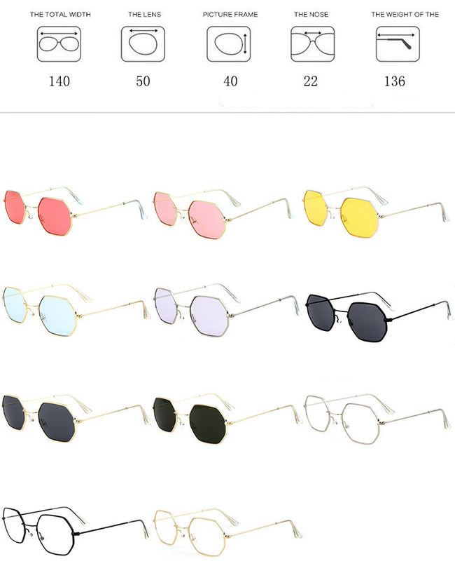 Lunettes de soleil polygonales Ocean Piece Main Image