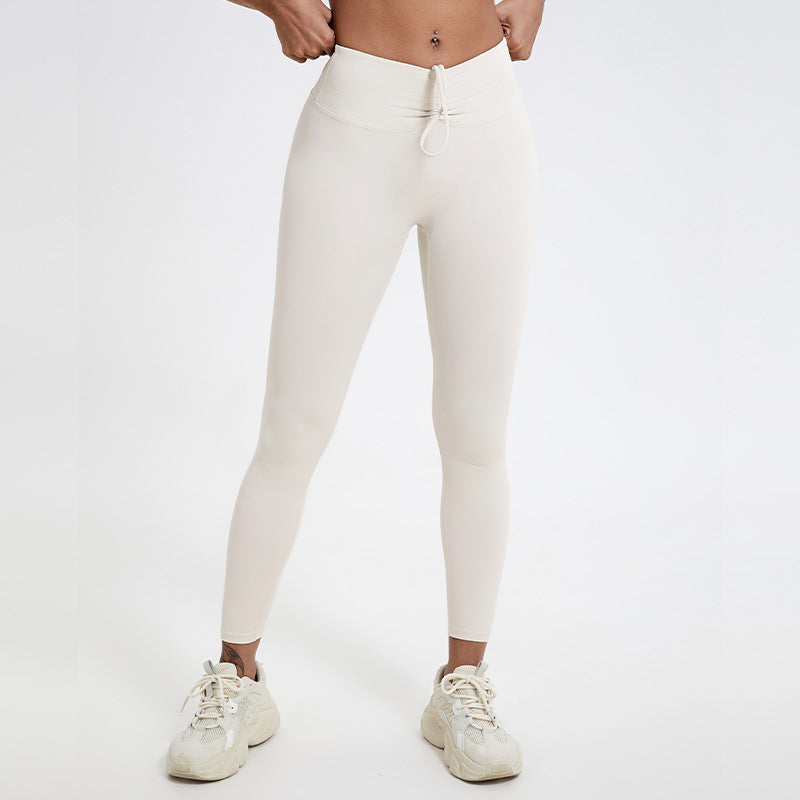 Pantalon de yoga rehausseur de hanches pour femmes nues