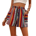 Shorts décontractés pour femme, mode vacances