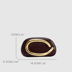 Sac de soirée à bandoulière rond classique européen et américain pour femme