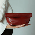 Nouveau Sac à Main Tendance Simple Pli Froncé Élégant Pour Femme
