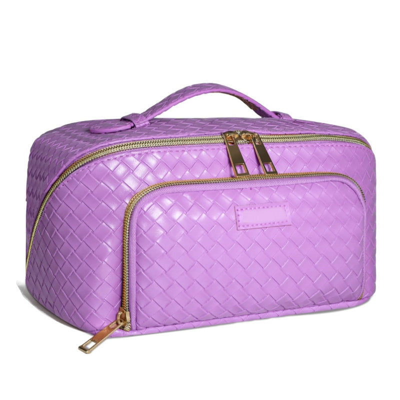Trousse de Toilette Grande Capacité Portable Imperméable Maquillage Sac de Rangement Femmes Multifonction Organisateur d'Articles de Toilette
