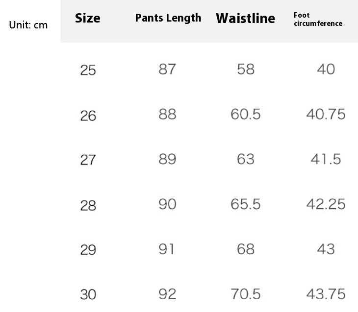 Jeans Printemps Personnalité Mode Femme