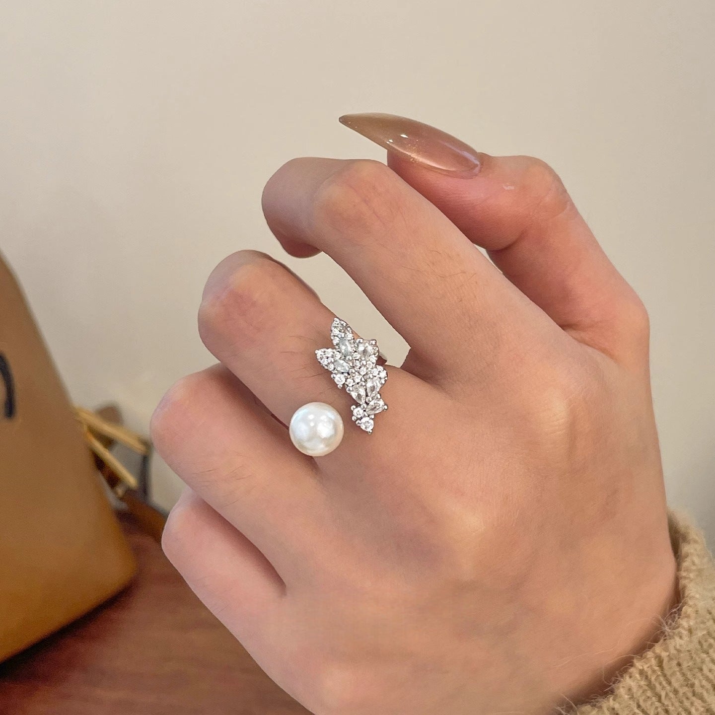 Bagues minimalistes en argent sterling 925 pour femmes, anneaux élégants vintage inaltérables