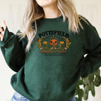 Sweat-shirts d'Halloween à imprimé citrouille pour femmes